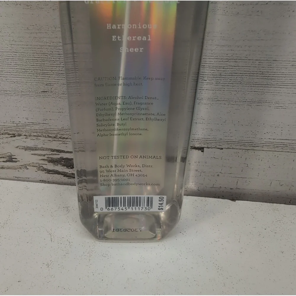 Bath and Body Works Cosmic WHITE Fine Fragrance Body Mist Spray 8oz RARE Retired
